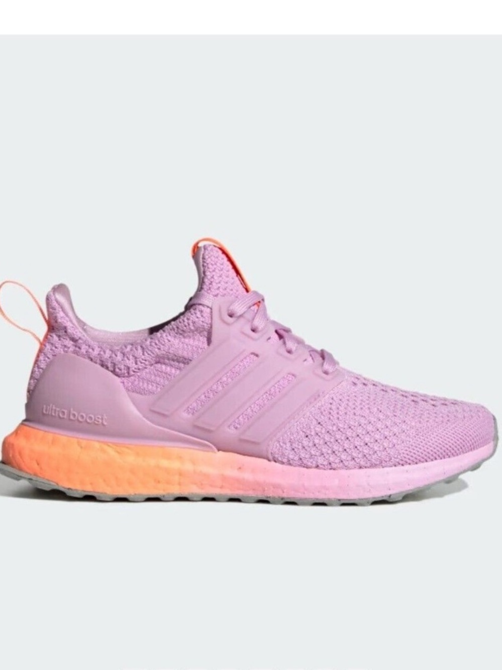 Adidas Ultraboost DNA 5.0 women’s sneakers Lilac and Orange size 7.5